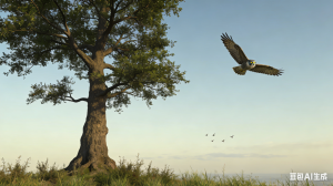 欲为大树，不与草争；欲为苍鹰，不与鸟鸣